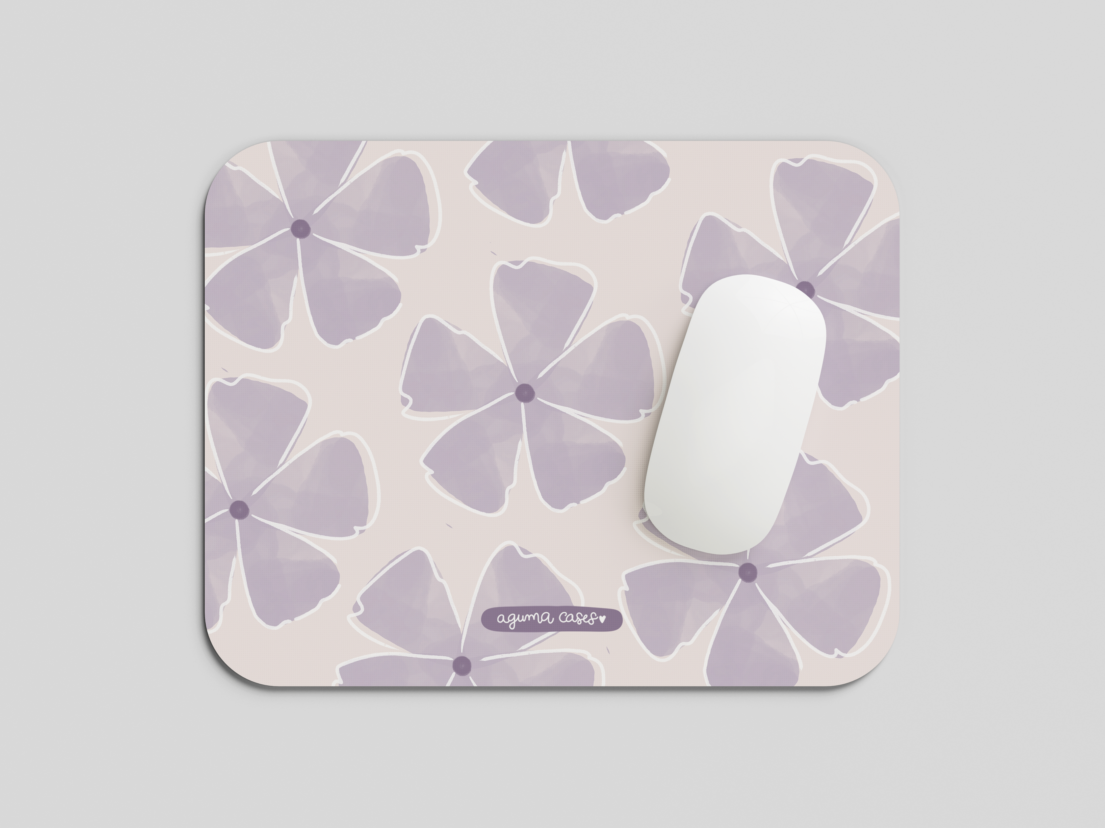 Mouse Pad - Violet flower
