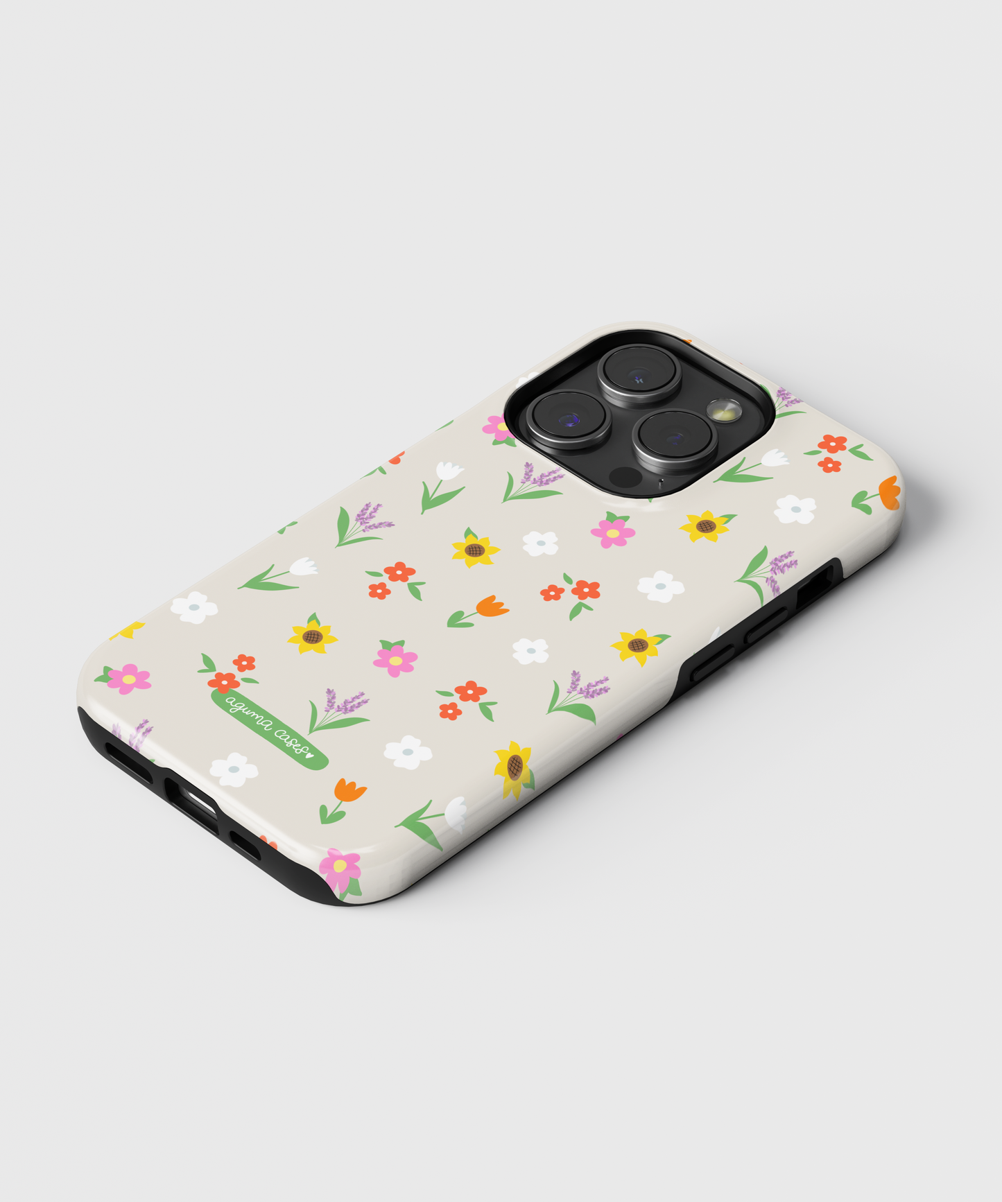 Case mini flowers - Reforzada Premium