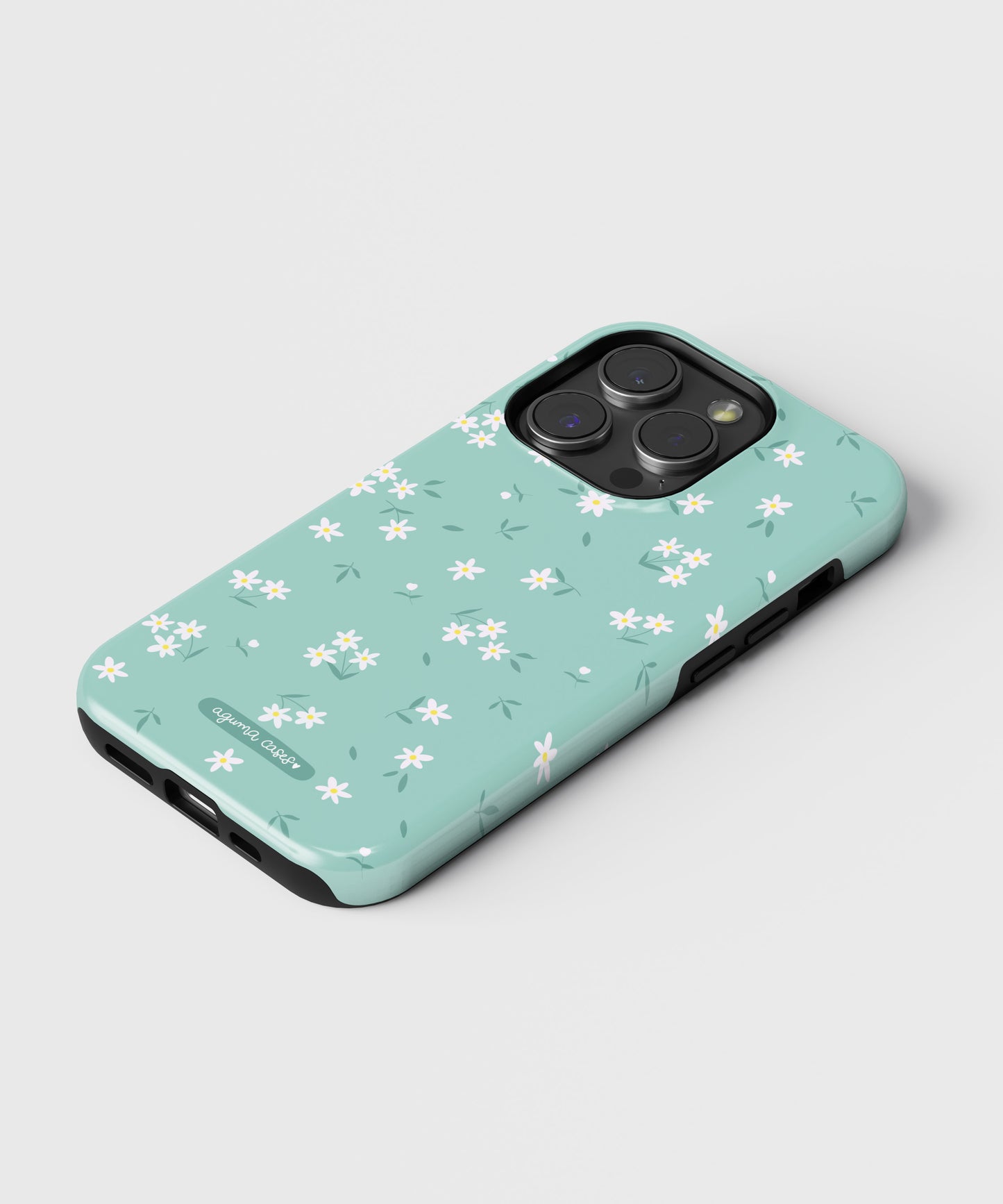 Case reforzada premium + Mouse Pad. Diseño mini flowers