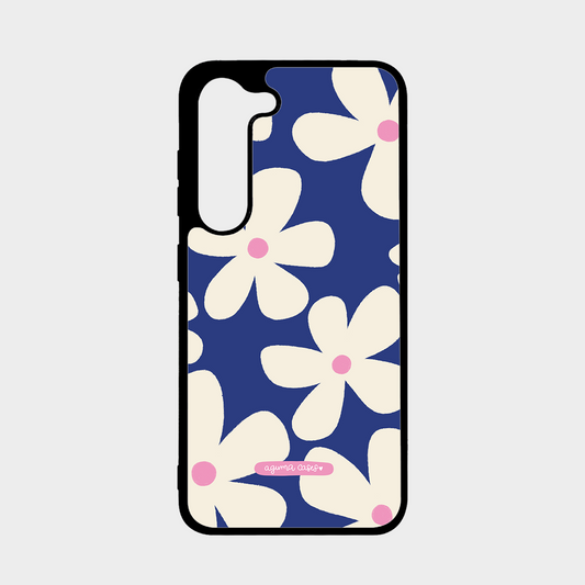 Case Blue Flower