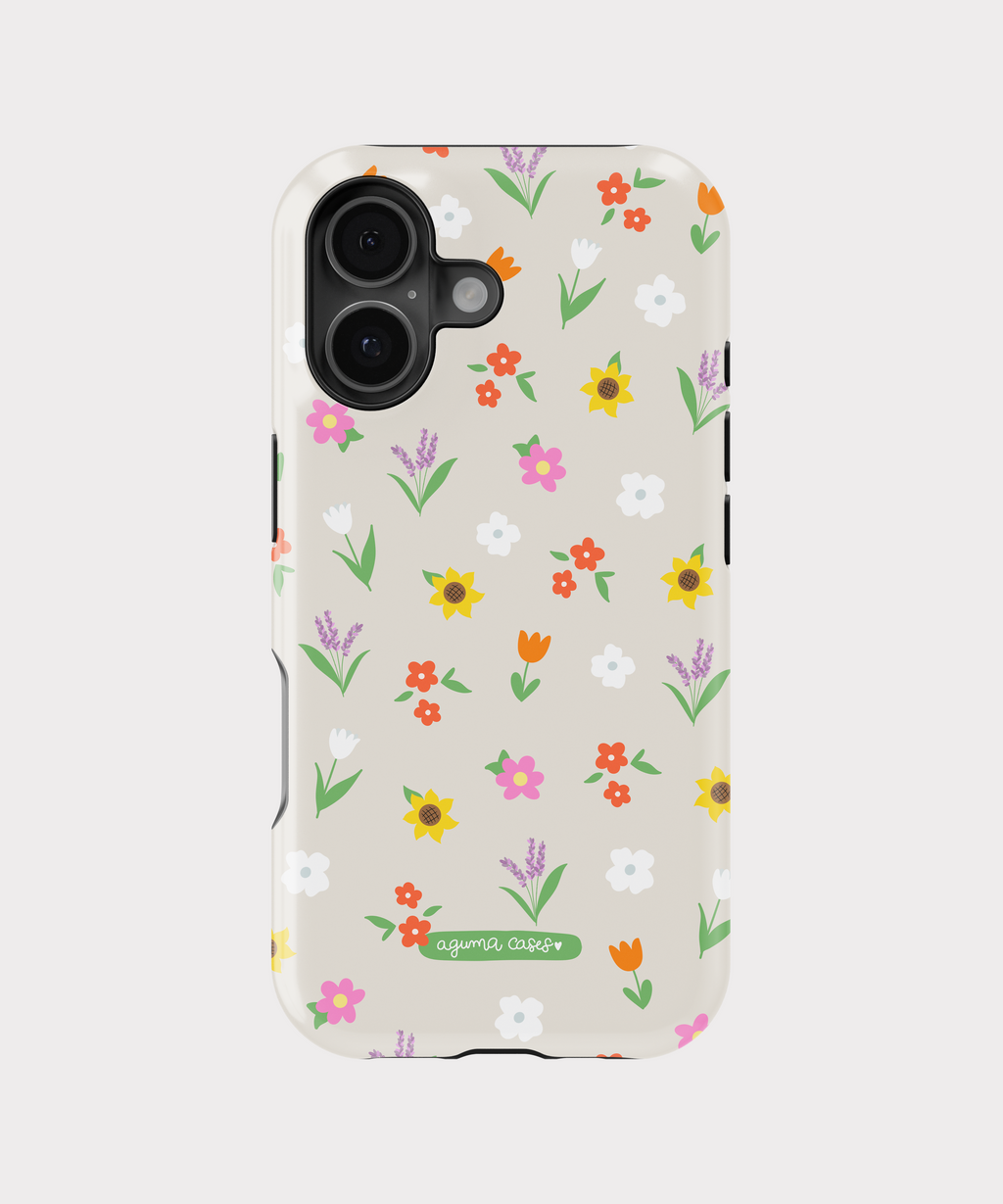 Case mini flowers - Reforzada Premium