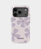 Case Violet Flower - Reforzada Premium