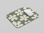 Mouse Pad - green flower