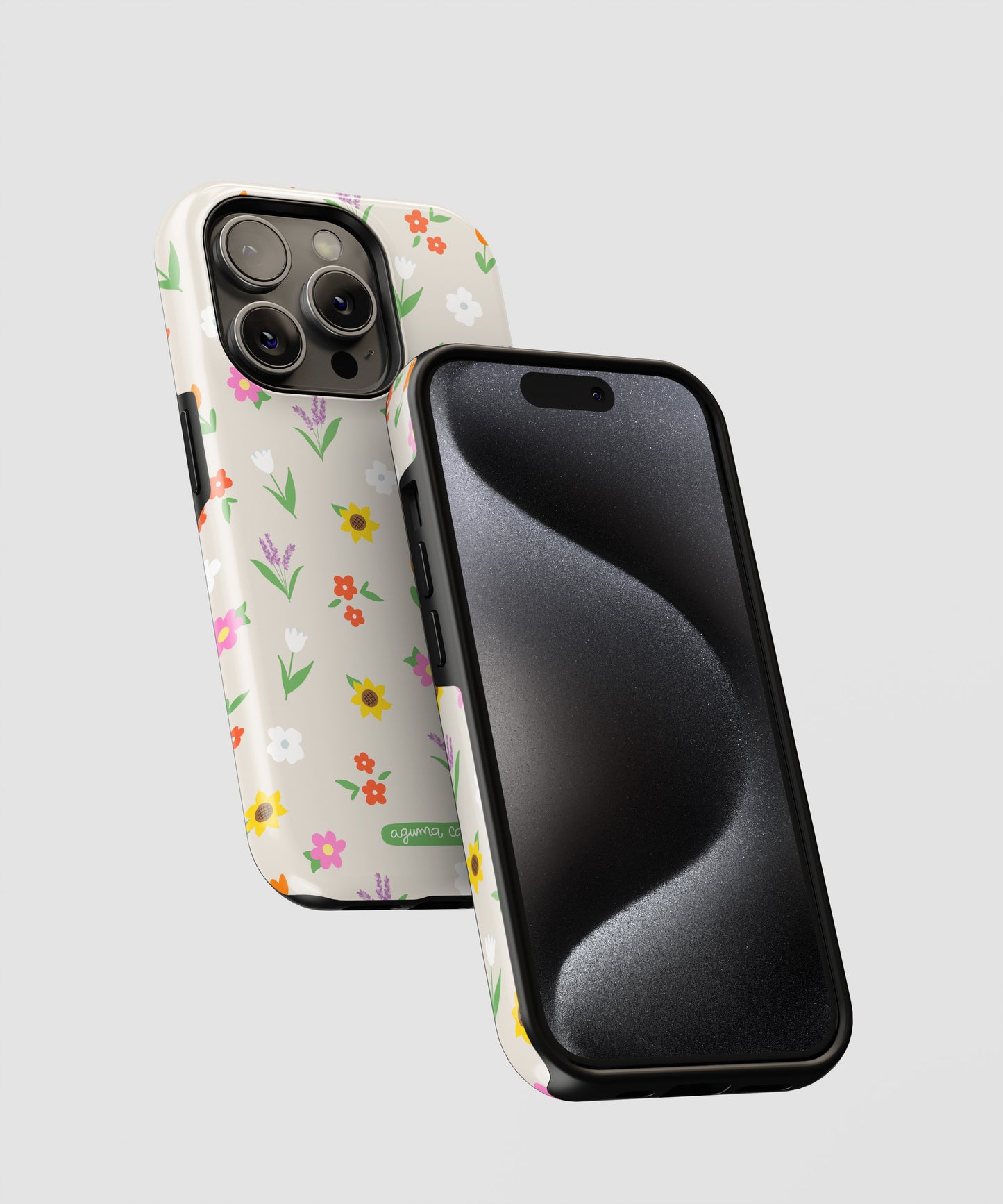 Case mini flowers - Reforzada Premium