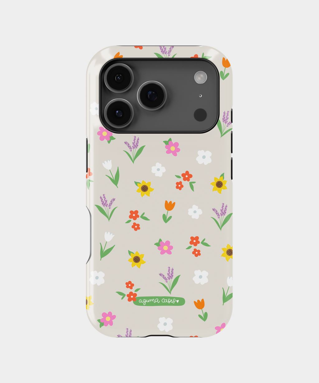 Case mini flowers - Reforzada Premium