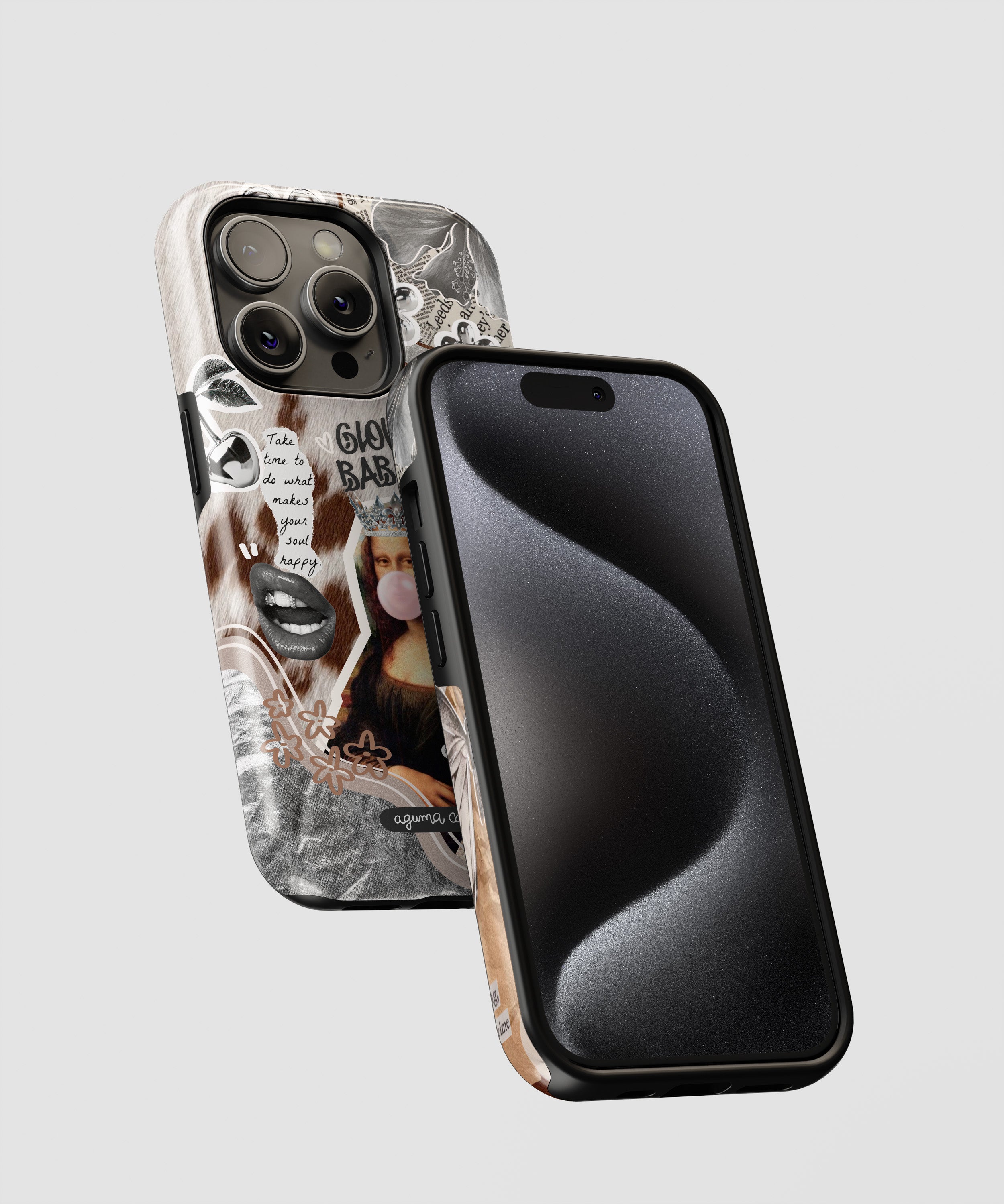 Case Cow & Metallic - Reforzada Premium