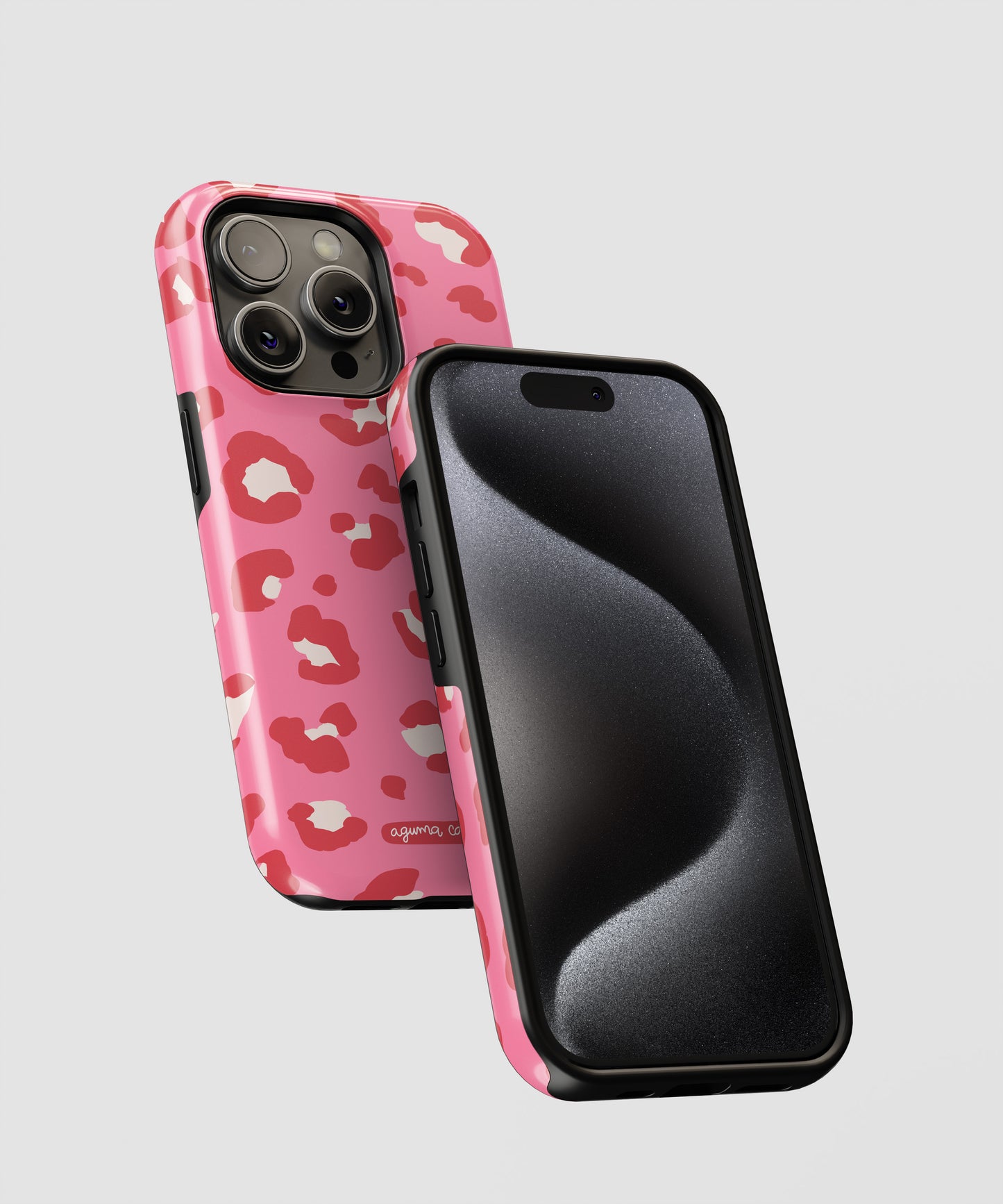 Case Print Pink - Reforzada Premium