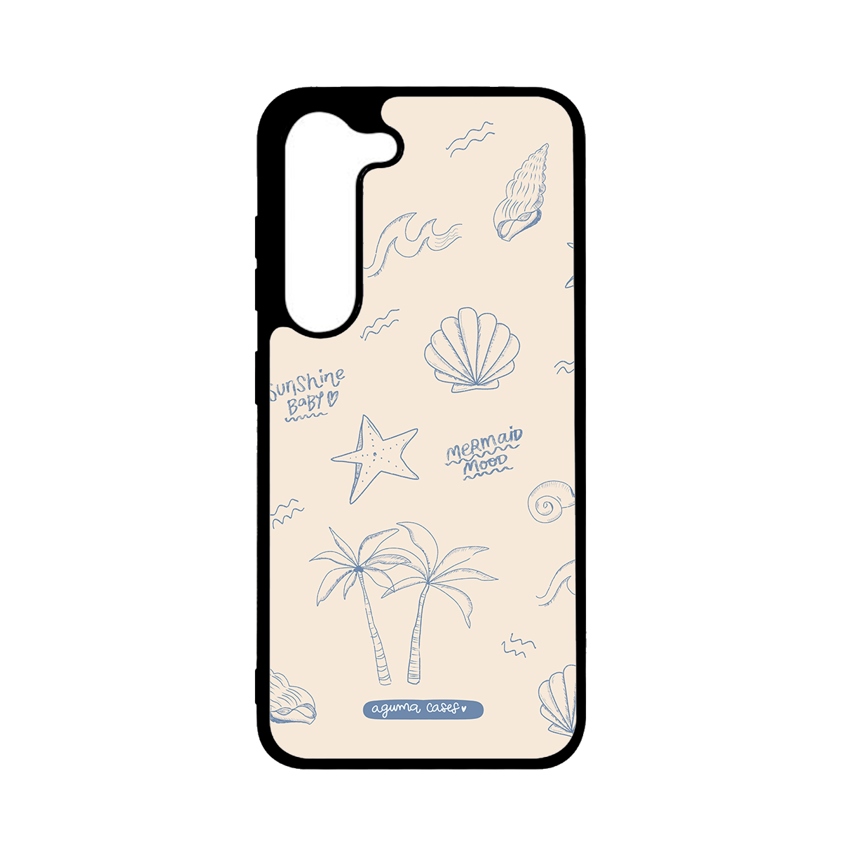 Case + Mouse Pad. Diseño beach