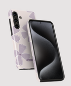 Case Violet Flower - Reforzada Premium